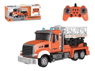 1:12 2.4G Roadrescue truck with light and music