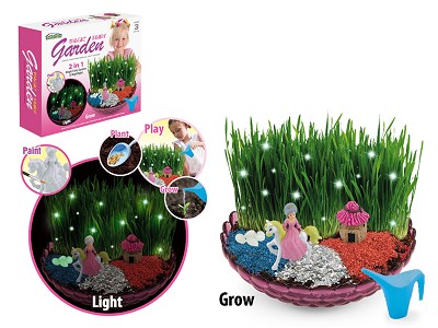 DIY Planting flowers with light