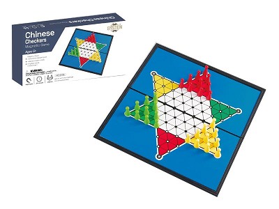 Magnetic Chinese checkers
